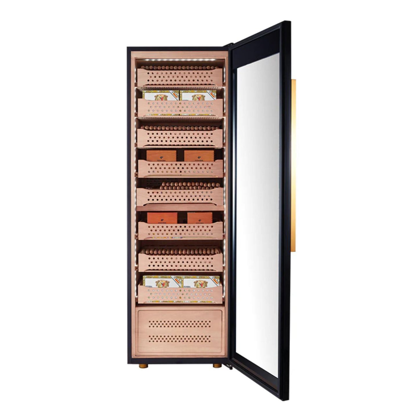Afidano B8 humidor front view open
