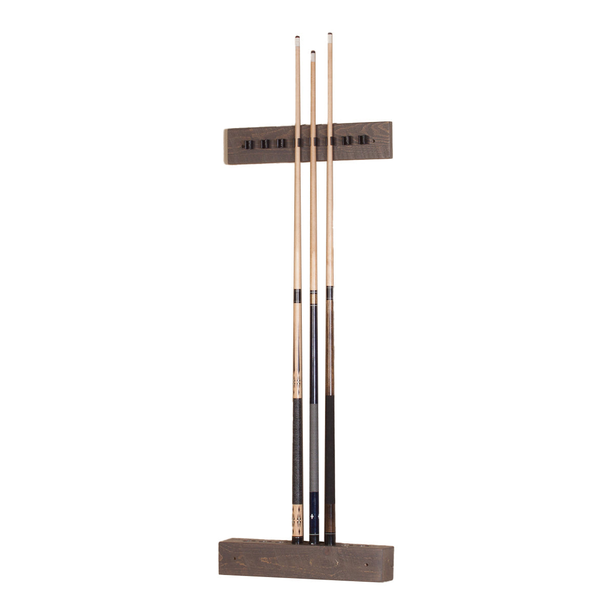 Barnwood 2 Piece Wall Cue Rack