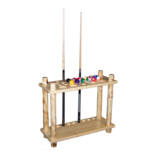 Log Klondike Floor Cue Rack