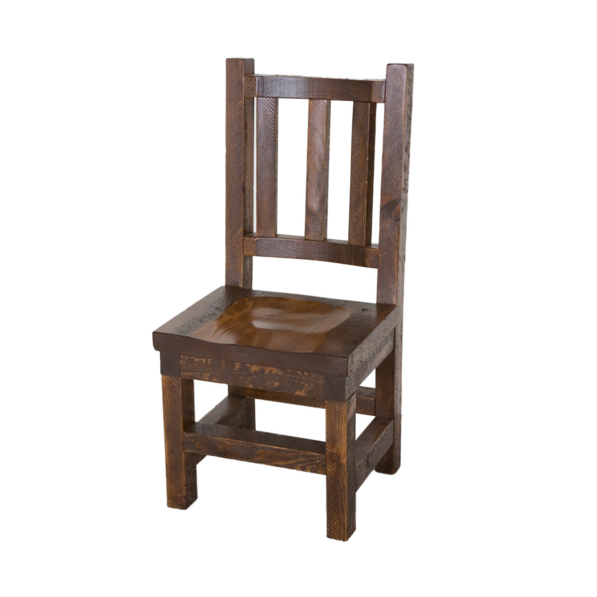 Barnwood Game Room/Dining Chair in Dark finish