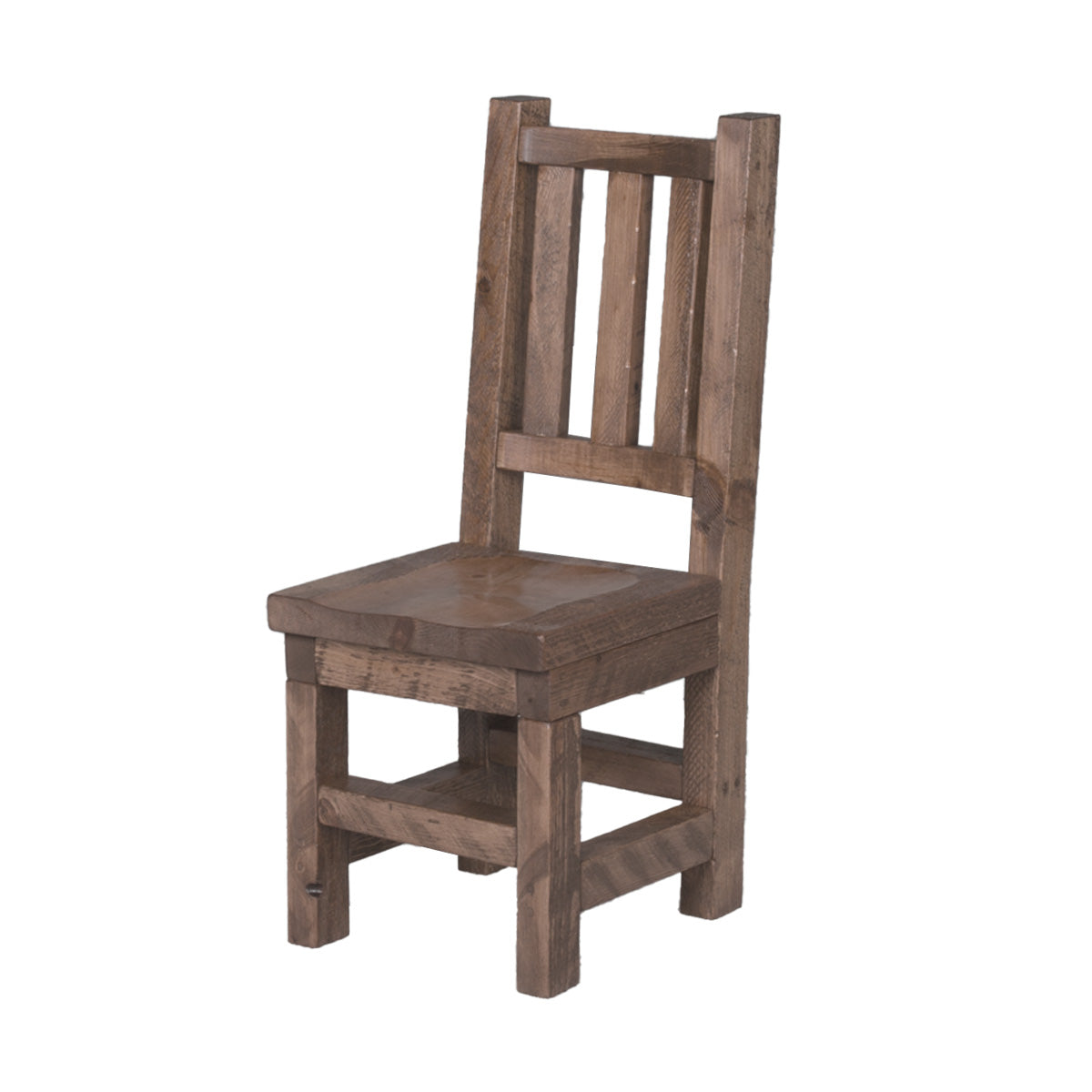 Barnwood Game Room/Dining Chair in Weathered Grey finish