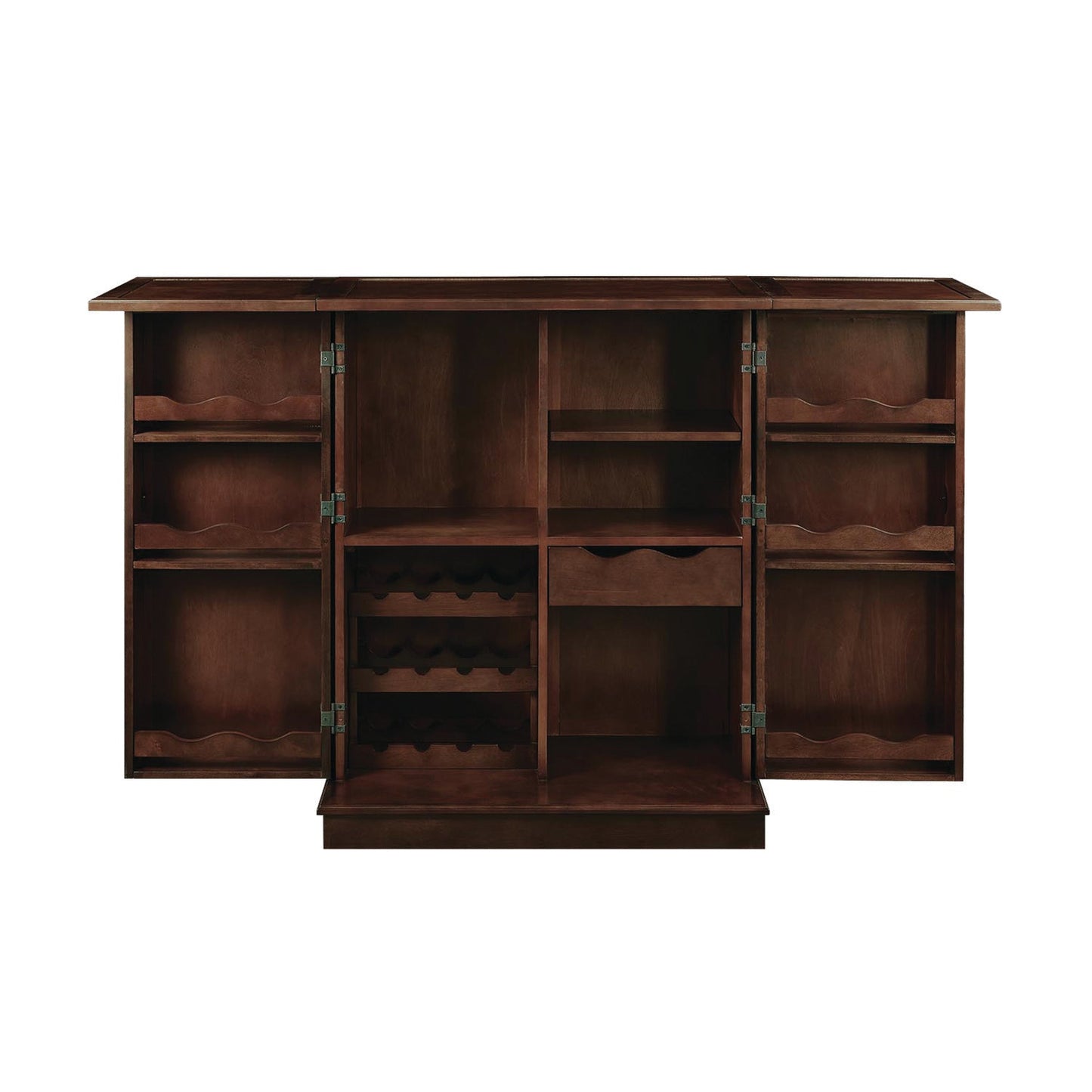 Portable Folding Bar Cabinet