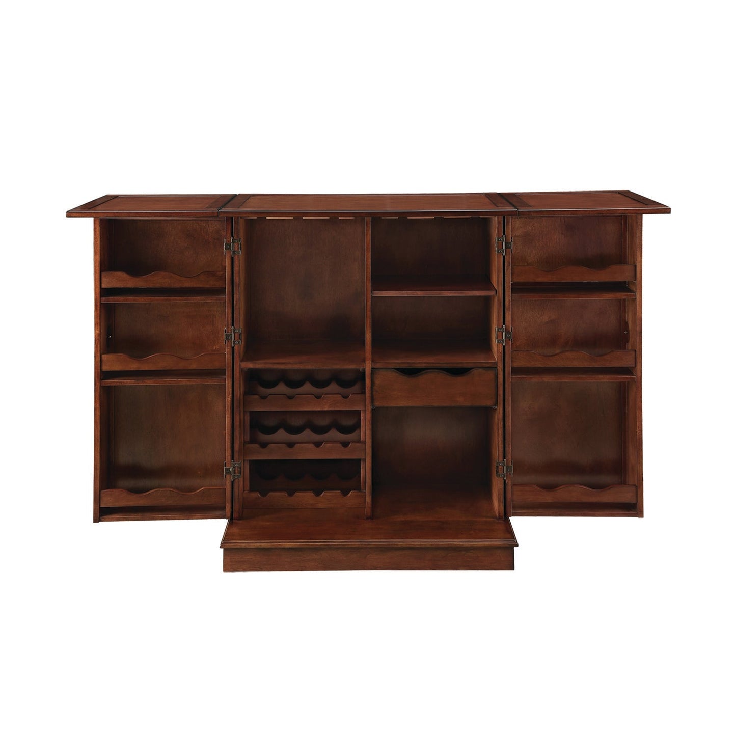 Portable Folding Bar Cabinet