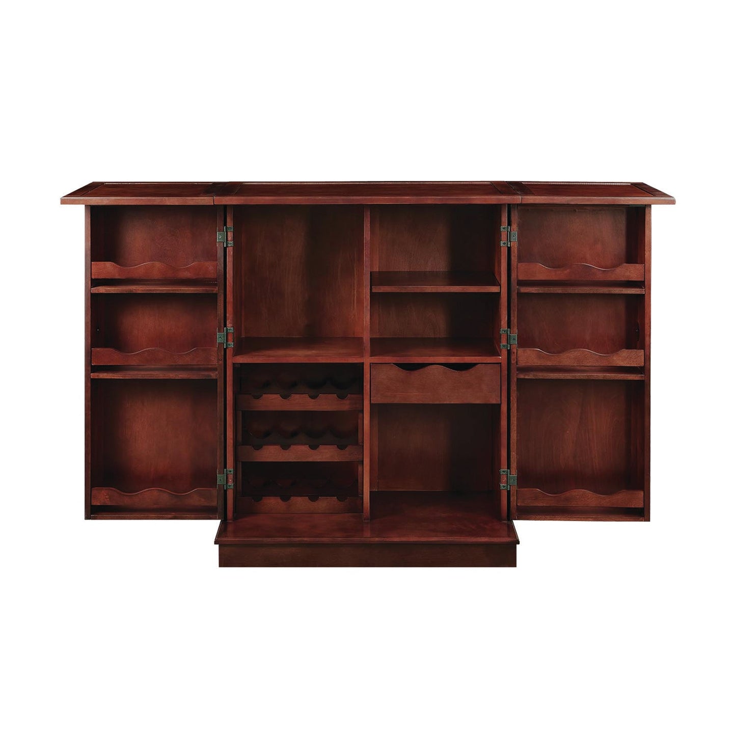 Portable Folding Bar Cabinet