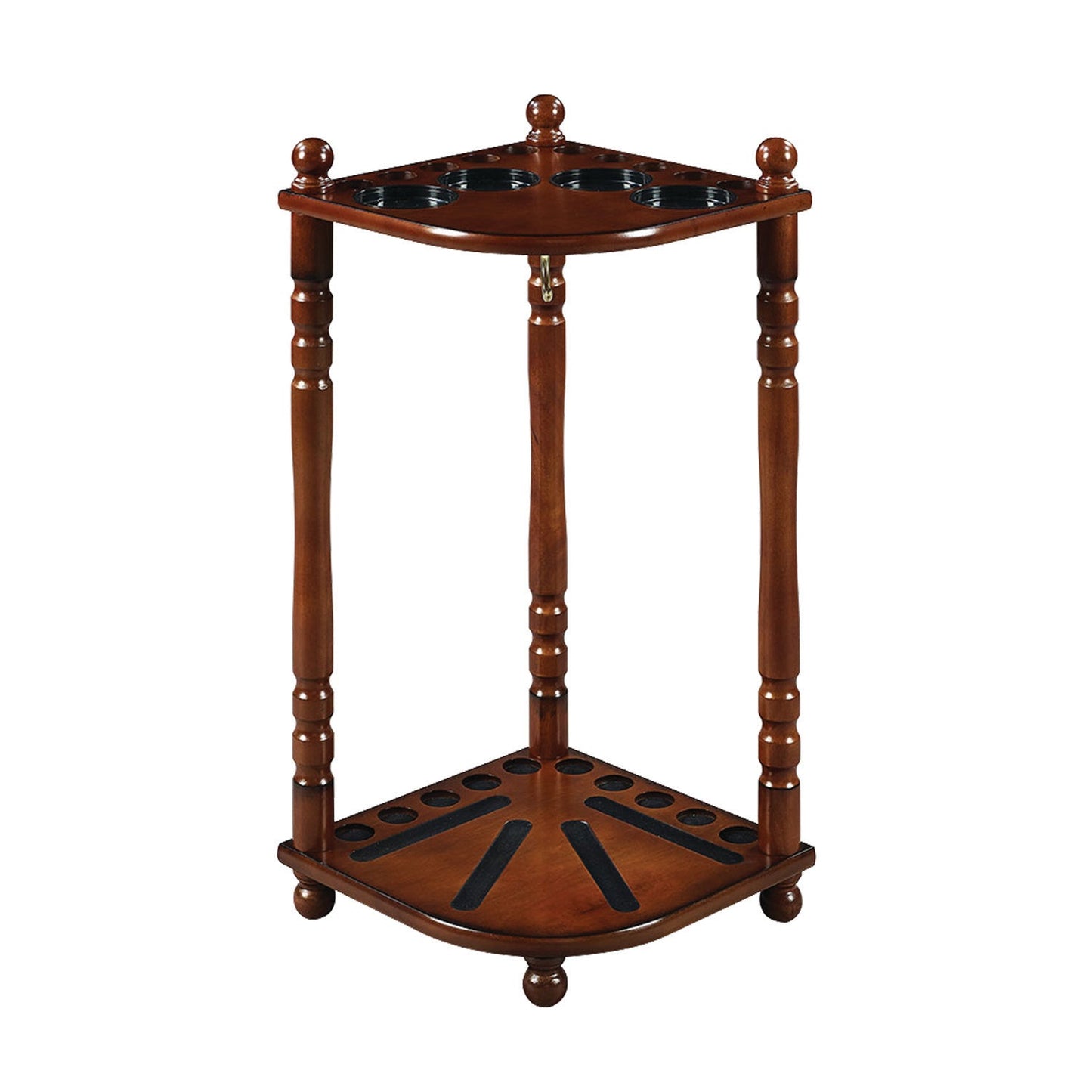 Spindle Leg Floor Cue Rack