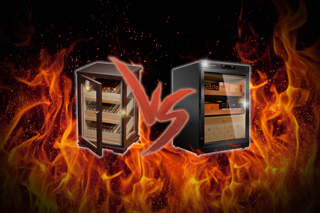 Cover Traditional vs Electric Humidor