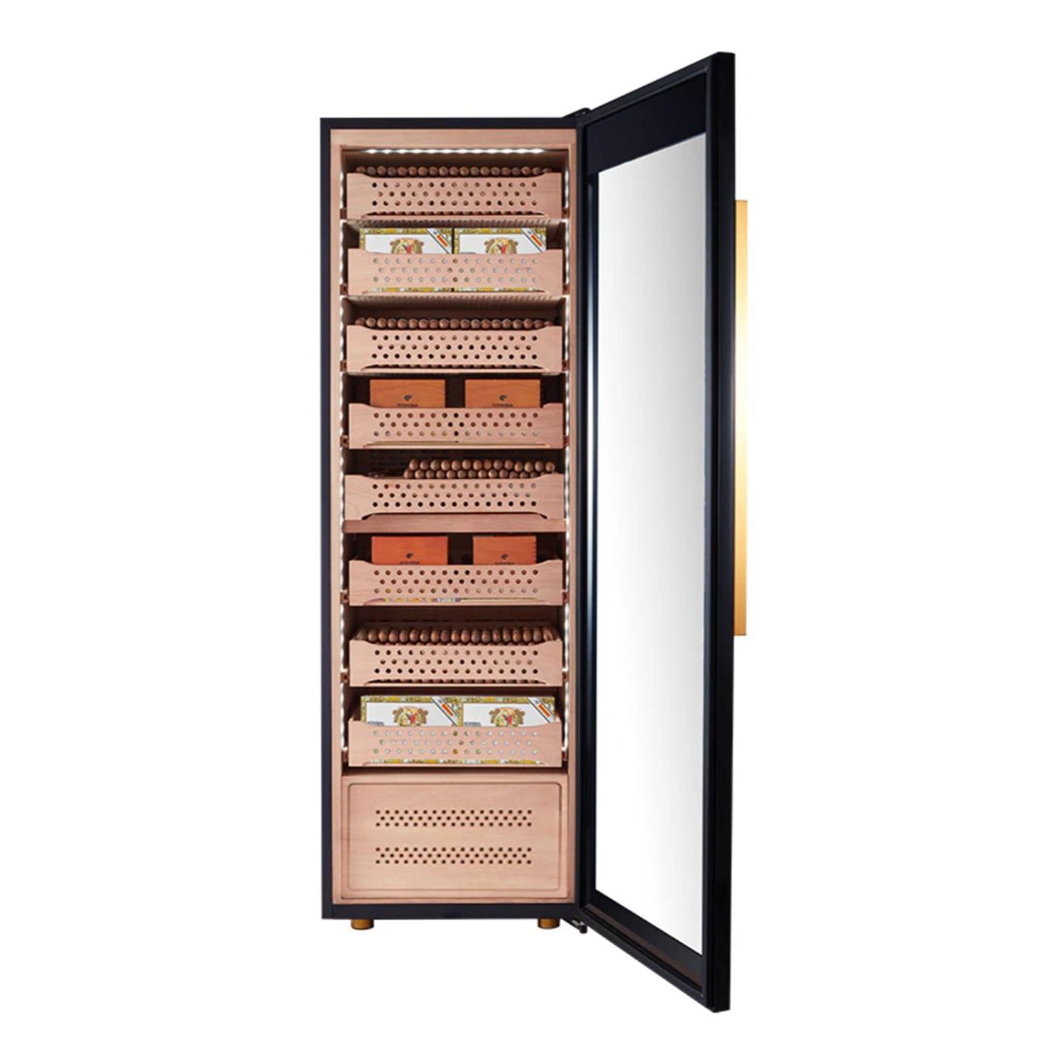 Afidano B8 humidor front view open