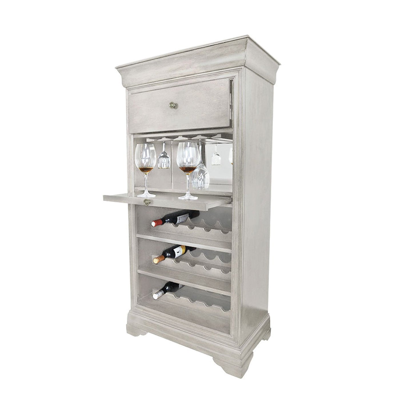 Bar Cabinet W/ Wine Rack