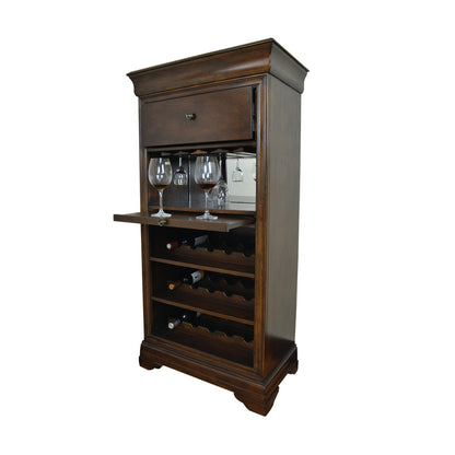 Bar Cabinet W/ Wine Rack