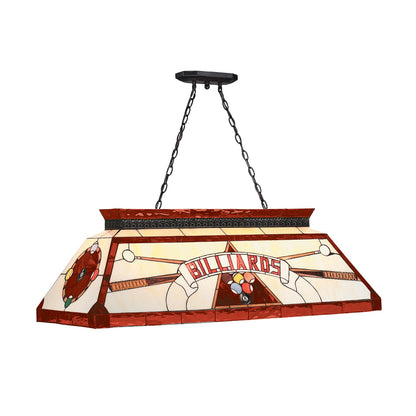 44″ Tiffany Vintage Pool Table Light