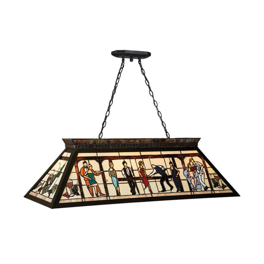 44″ Celebration Pool Table Light With Kd Frame