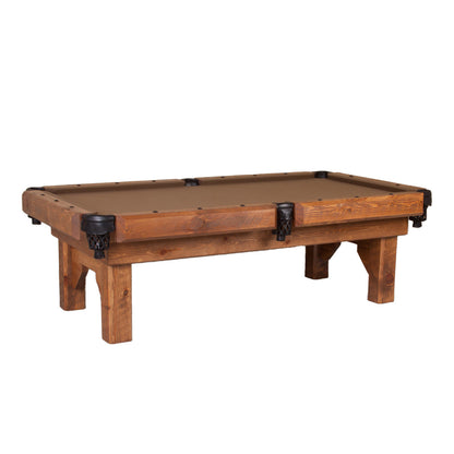 Barnwood Timber Lodge Pool Table