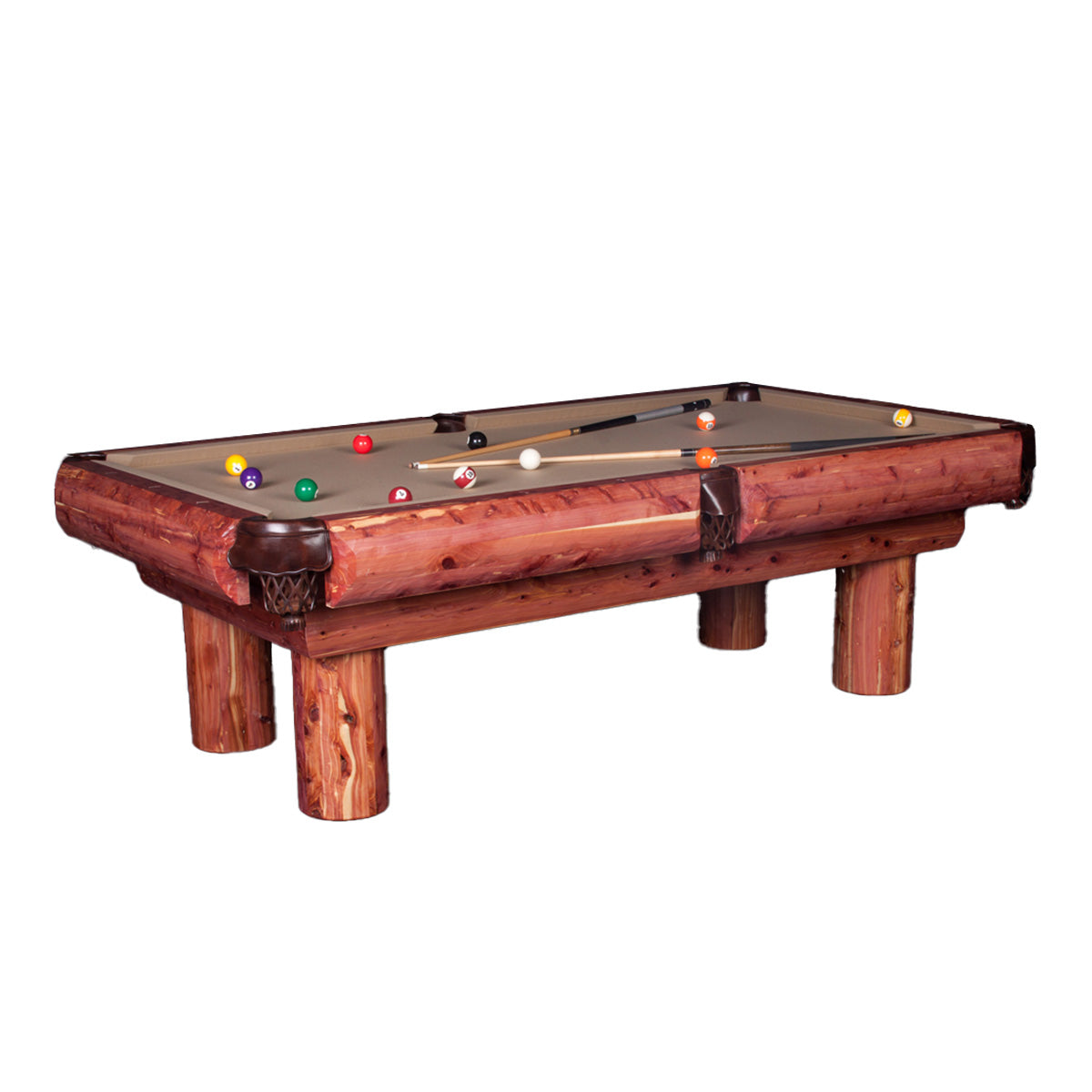 Red Cedar Pool Table