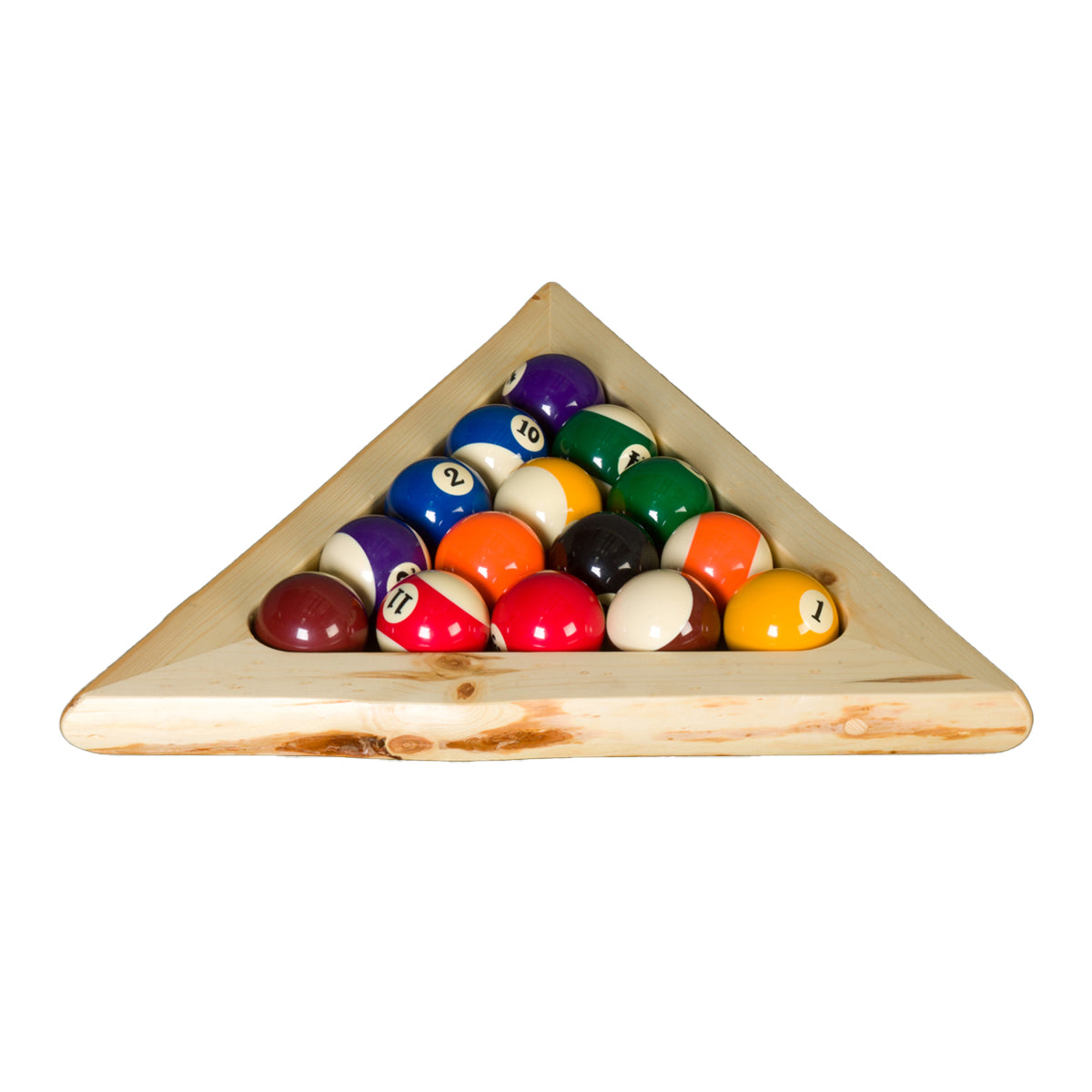 Log Klondike Pool Ball Triangle