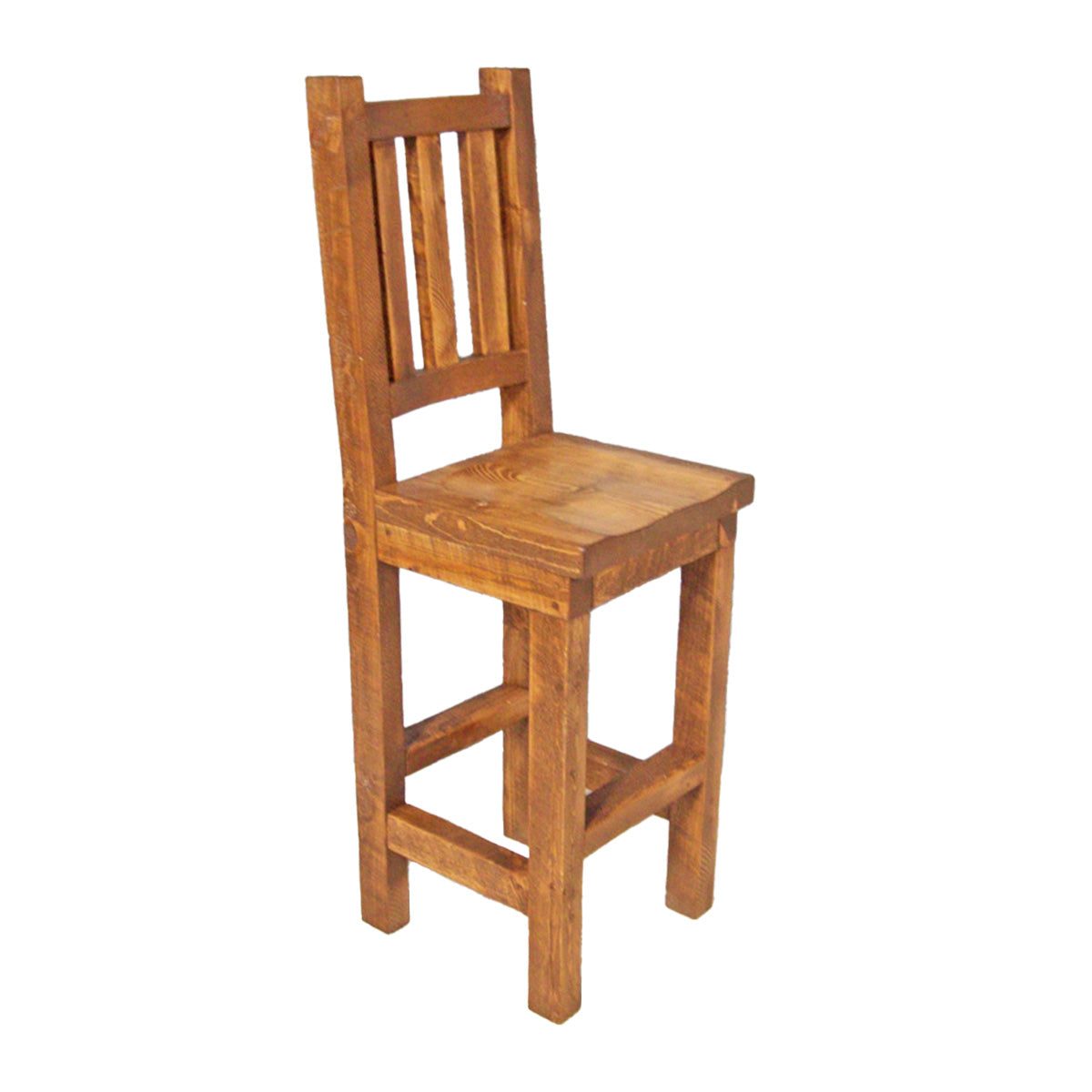 Barnwood Pub Chair in Honey Pine finish