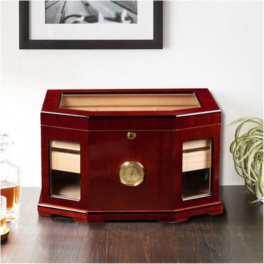 President Desktop Humidor Closed