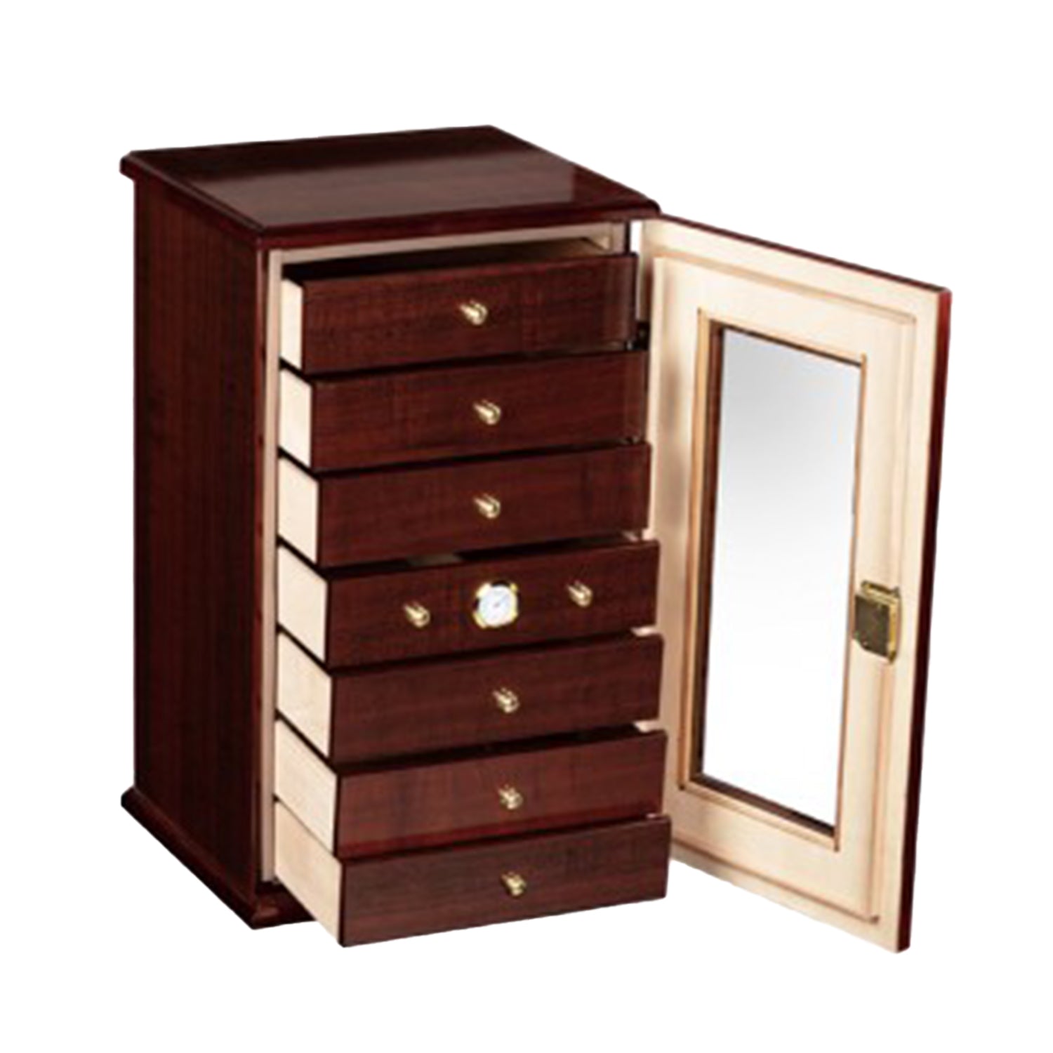 Savannah Desktop Humidor Open