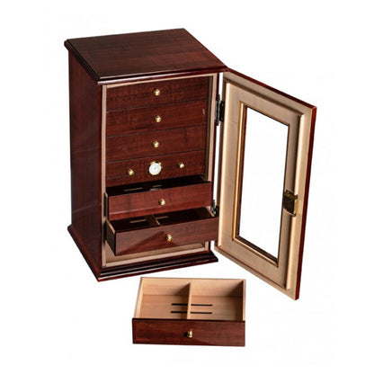 Savannah Desktop Humidor Open