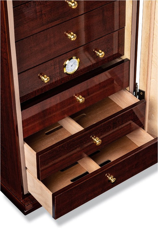 Savannah Desktop Humidor Open