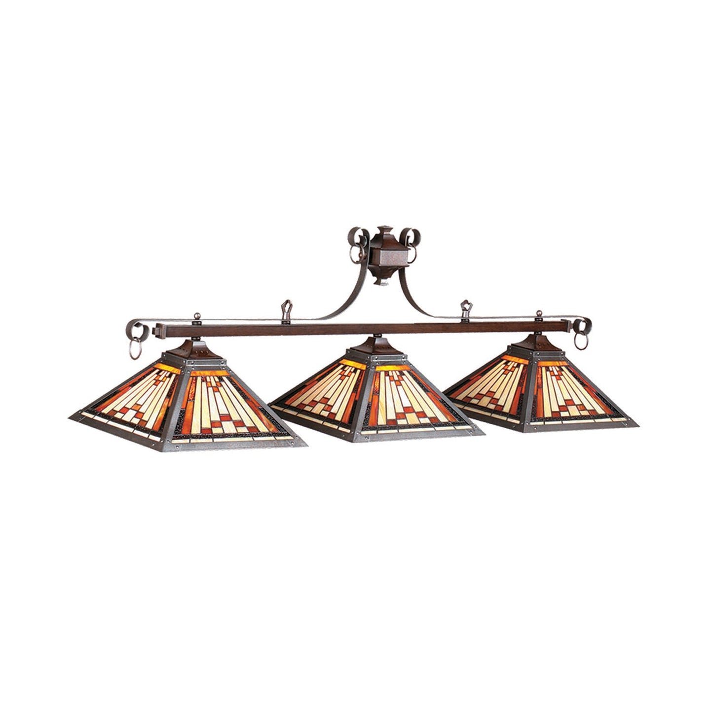 Laredo - 54″ 3-Light Pool Table Light