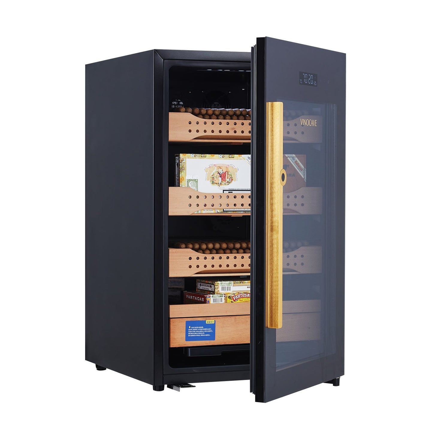 Afidano B2 Humidor Door Open