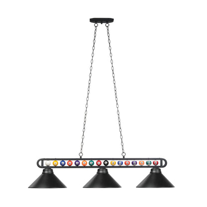 55″ Billiard Ball Fixture