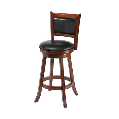 Backed Swivel Bar Stool