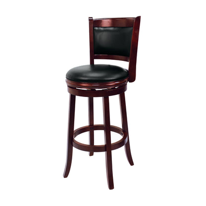 Backed Swivel Bar Stool