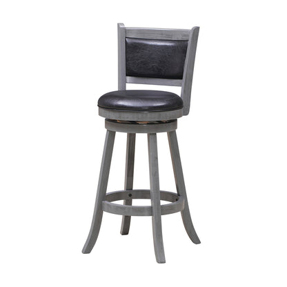 Backed Swivel Bar Stool