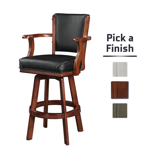 Swivel Barstool With Arms