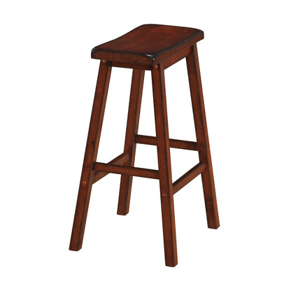 Backless Saddle Bar Stool