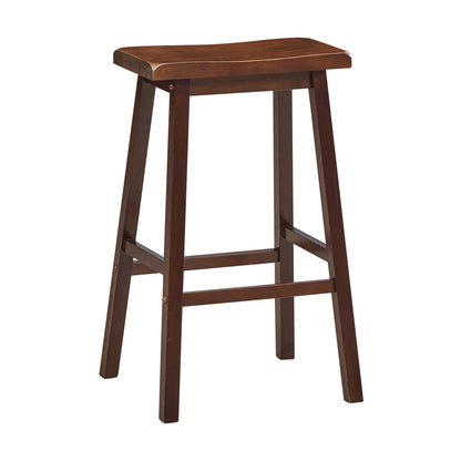 Backless Saddle Bar Stool