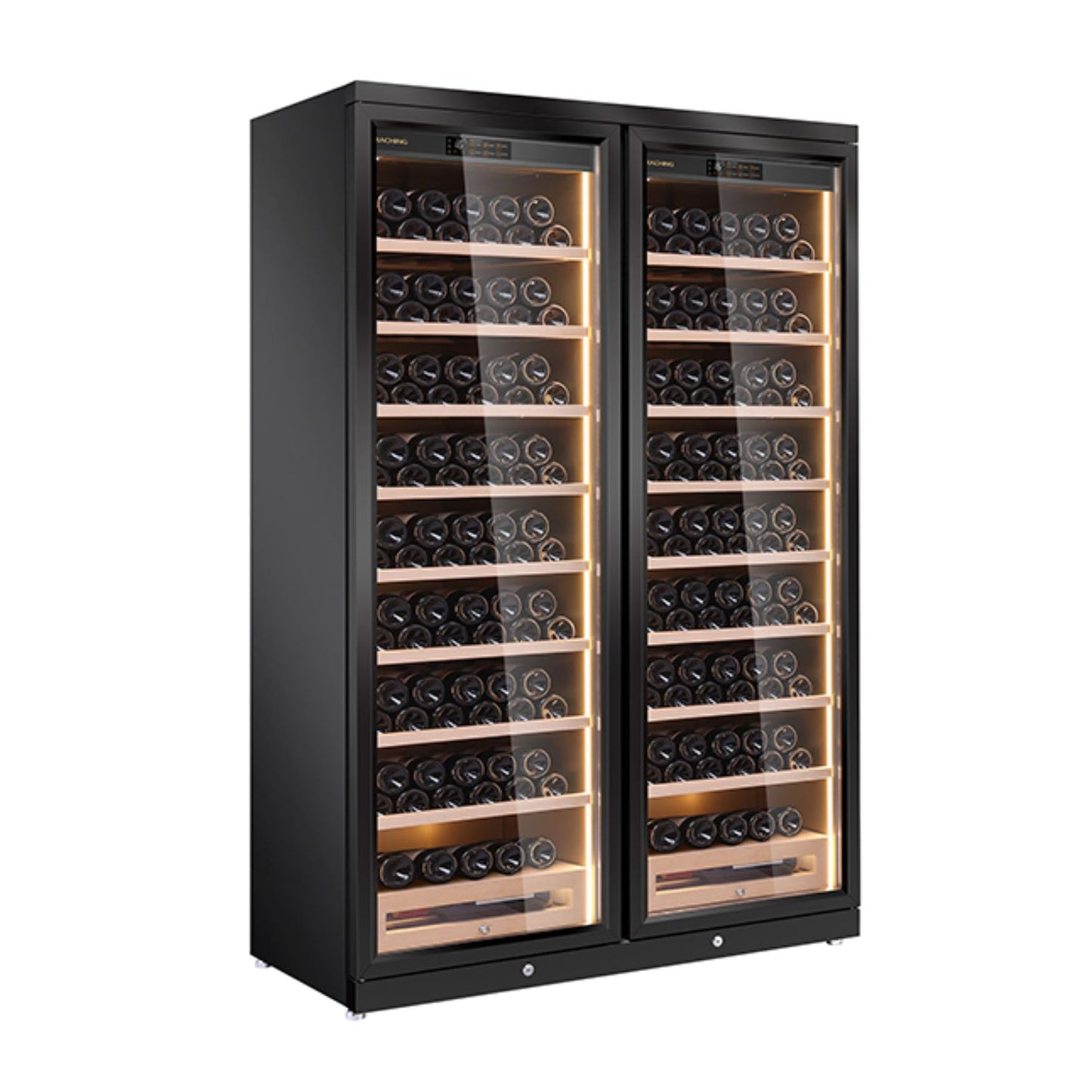 Raching CD1200 - Smart Cigar Humidor & Wine Cooler (1600 cigars / 130 bottles)