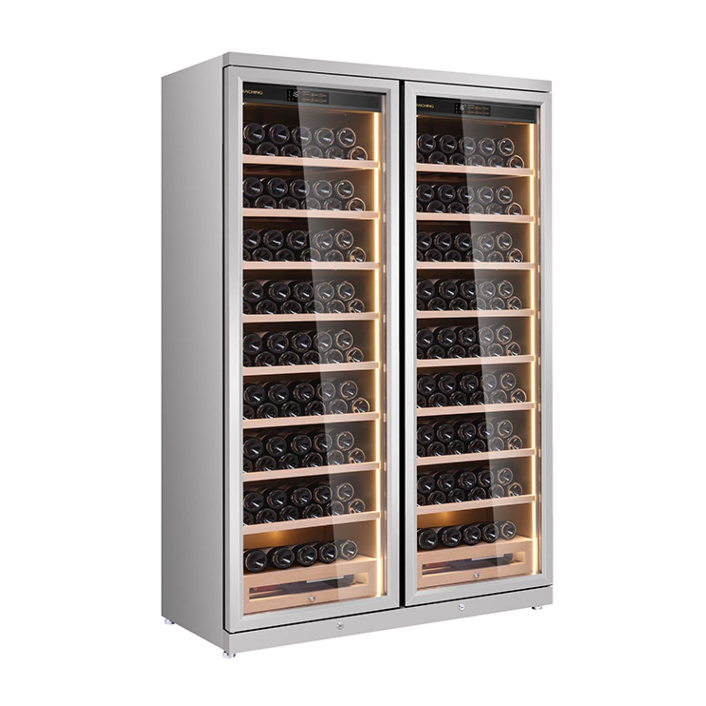 Raching CD1200 - Smart Cigar Humidor & Wine Cooler (1600 cigars / 130 bottles)