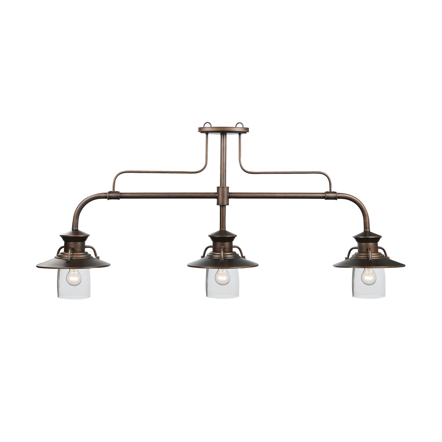 Edison - 60″ 3-Light Pool Table Light