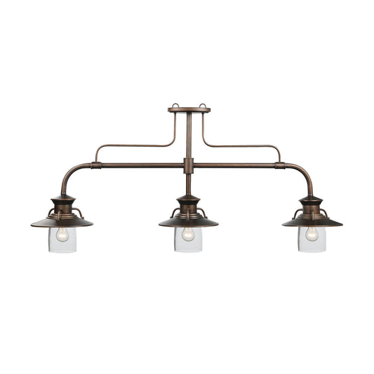 Edison - 60″ 3-Light Pool Table Light