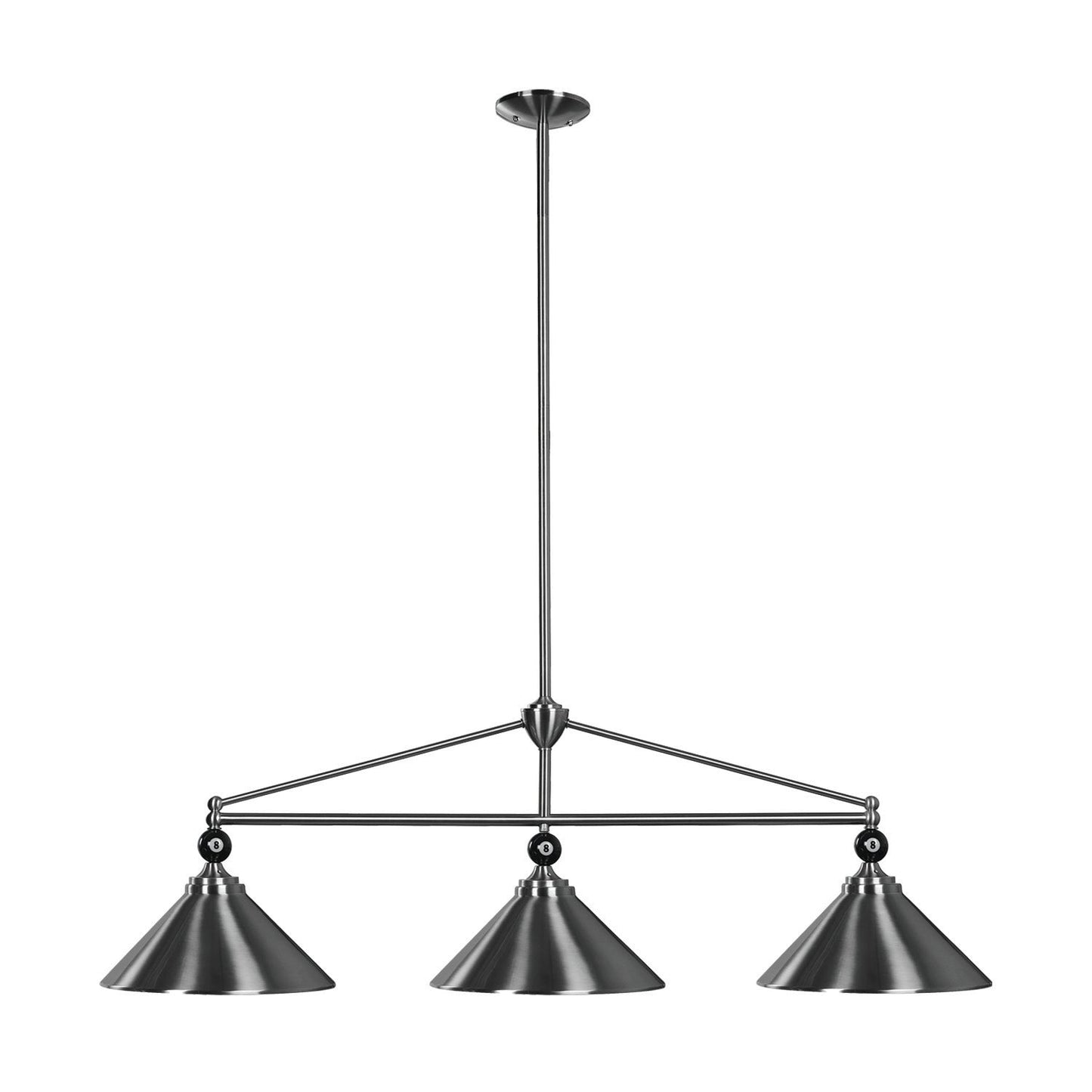 54″ 3 Shade Billiard Fixture