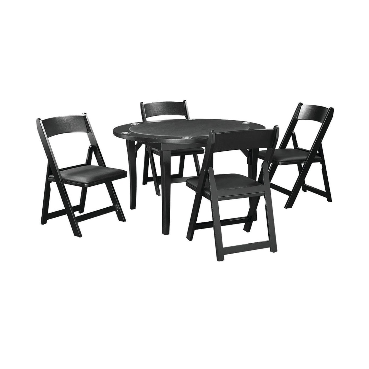 48″ Folding Card Table and Chairs Set