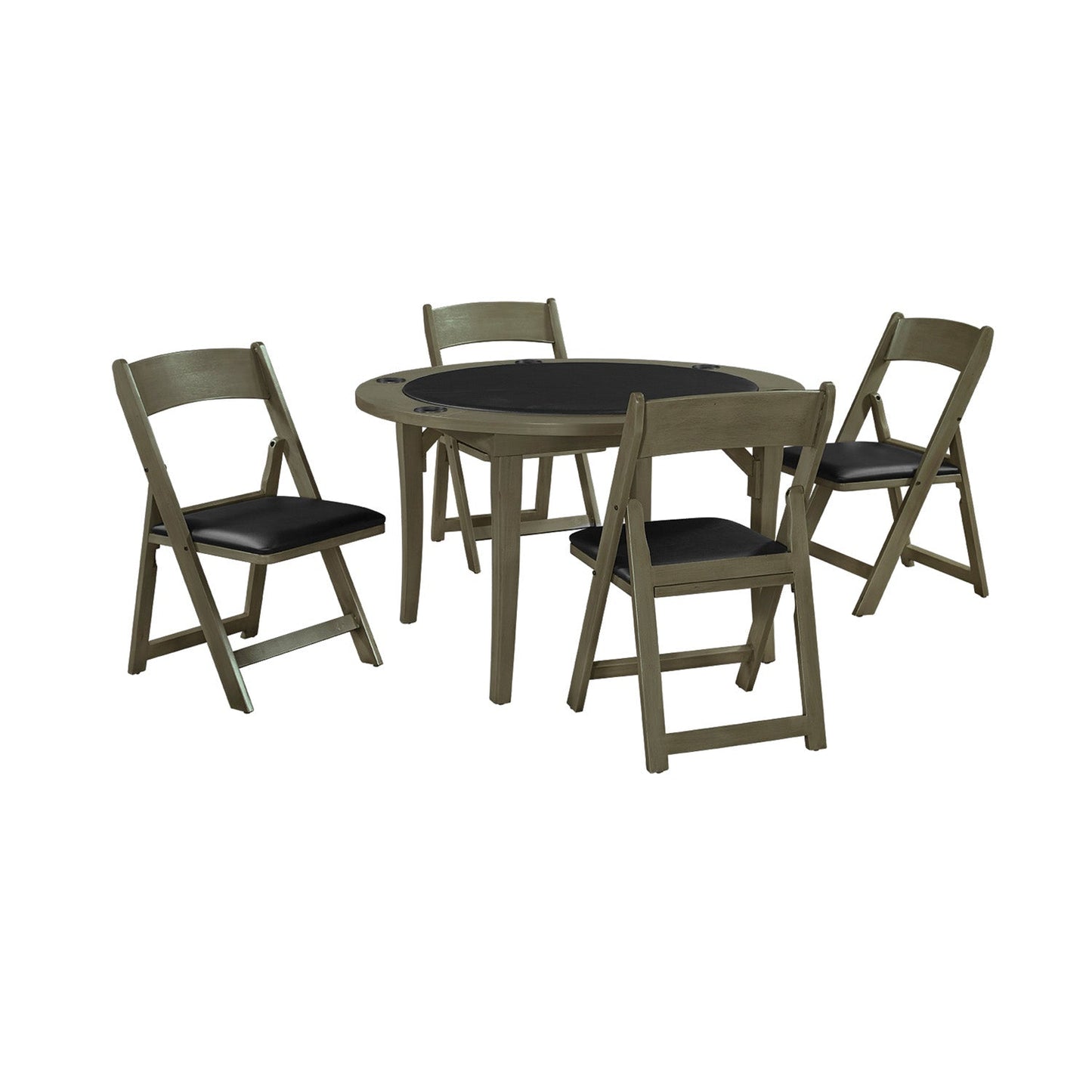 48″ Folding Card Table and Chairs Set