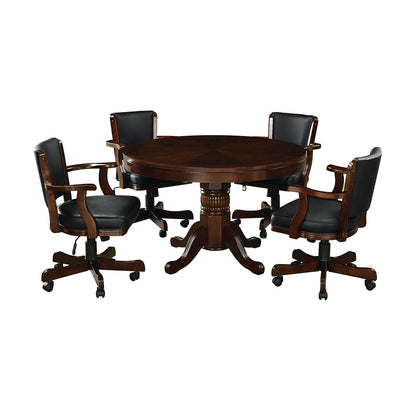 48″ Card Table and Chairs Set 1