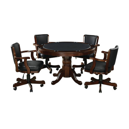 48″ Card Table and Chairs Set 1