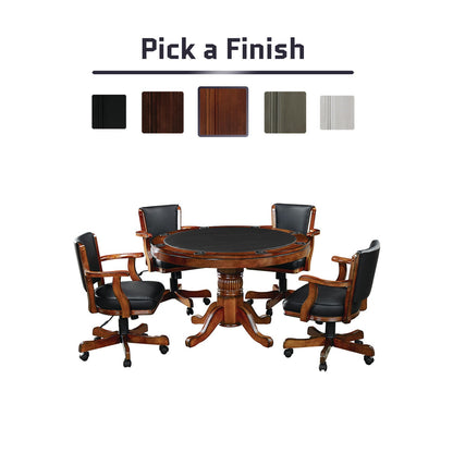 48″ Card Table and Chairs Set 1