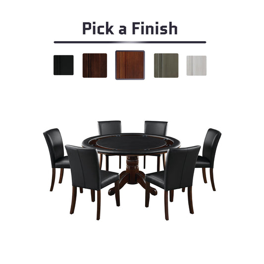 60″ 2 In 1 Card Table and Chairs Set 2