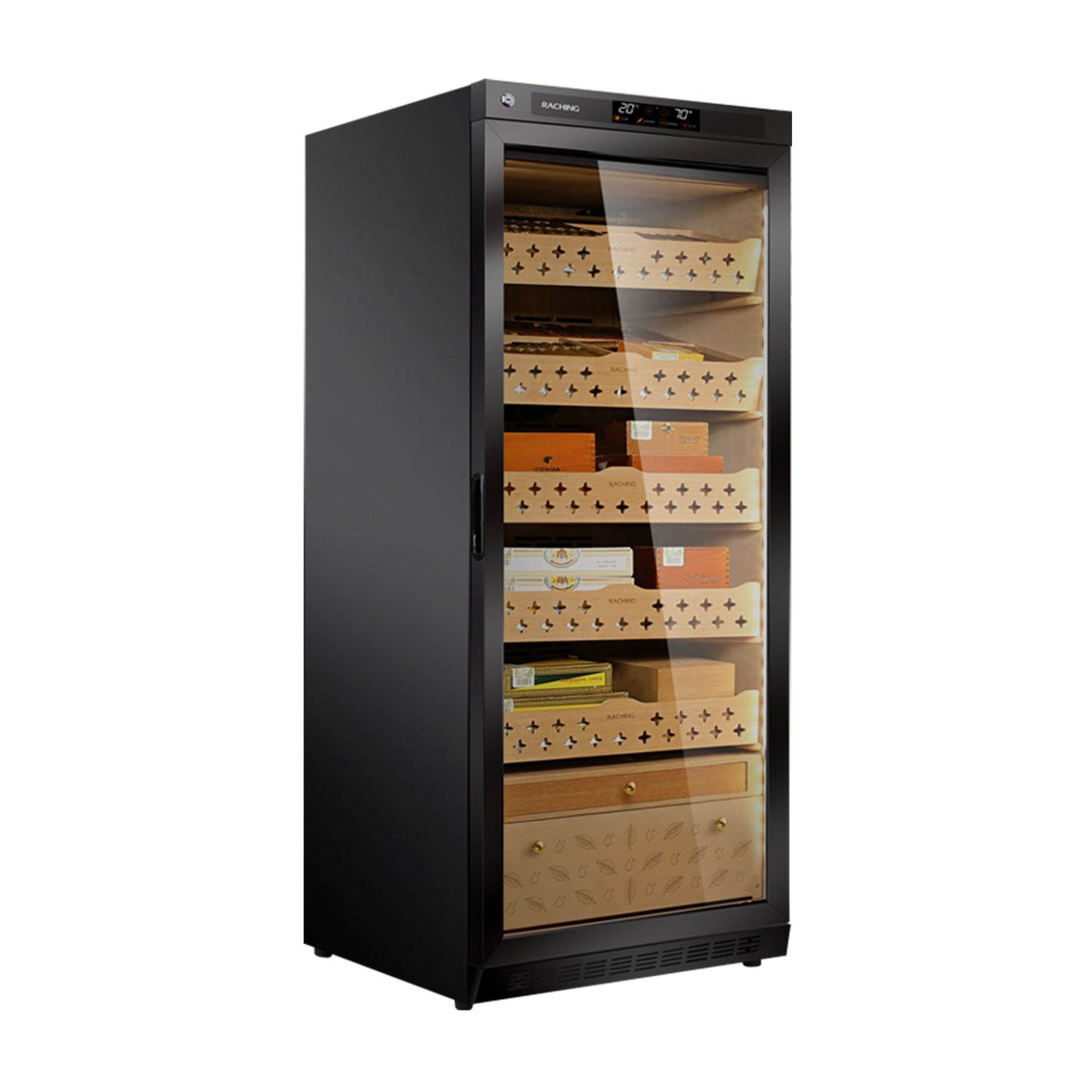 Raching MON1800A - Electric Climate Control Cabinet Humidor (1200 cigars)