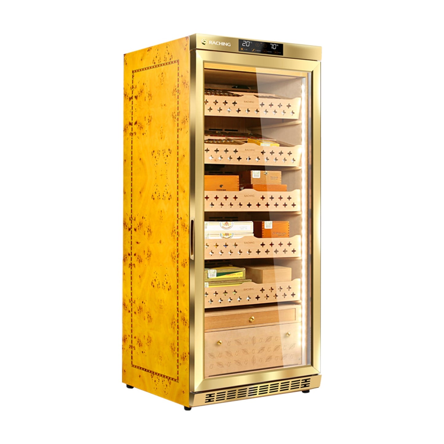 Raching MON1800A - Electric Climate Control Cabinet Humidor (1200 cigars)