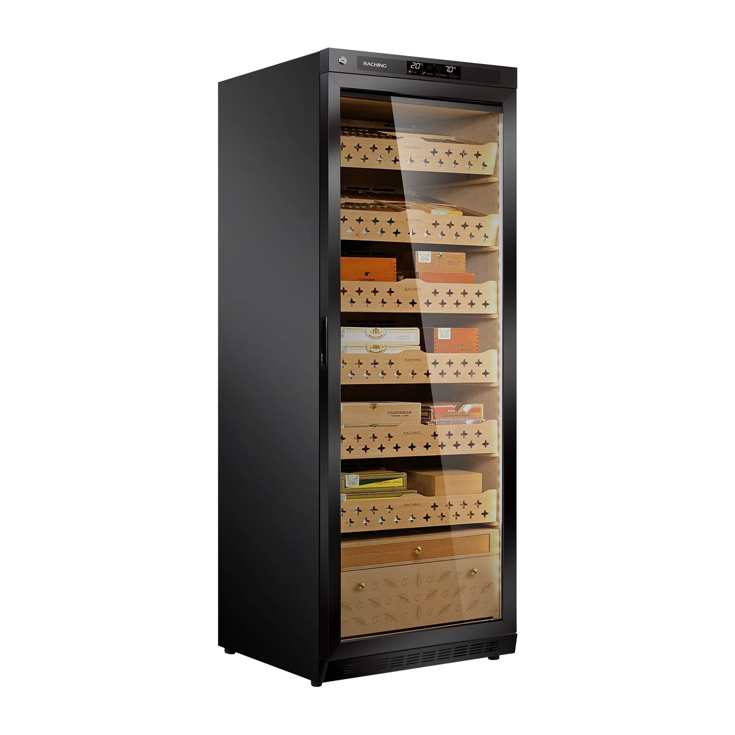 Raching MON2800A - Electric Climate Control Cabinet Humidor (1500 cigars)