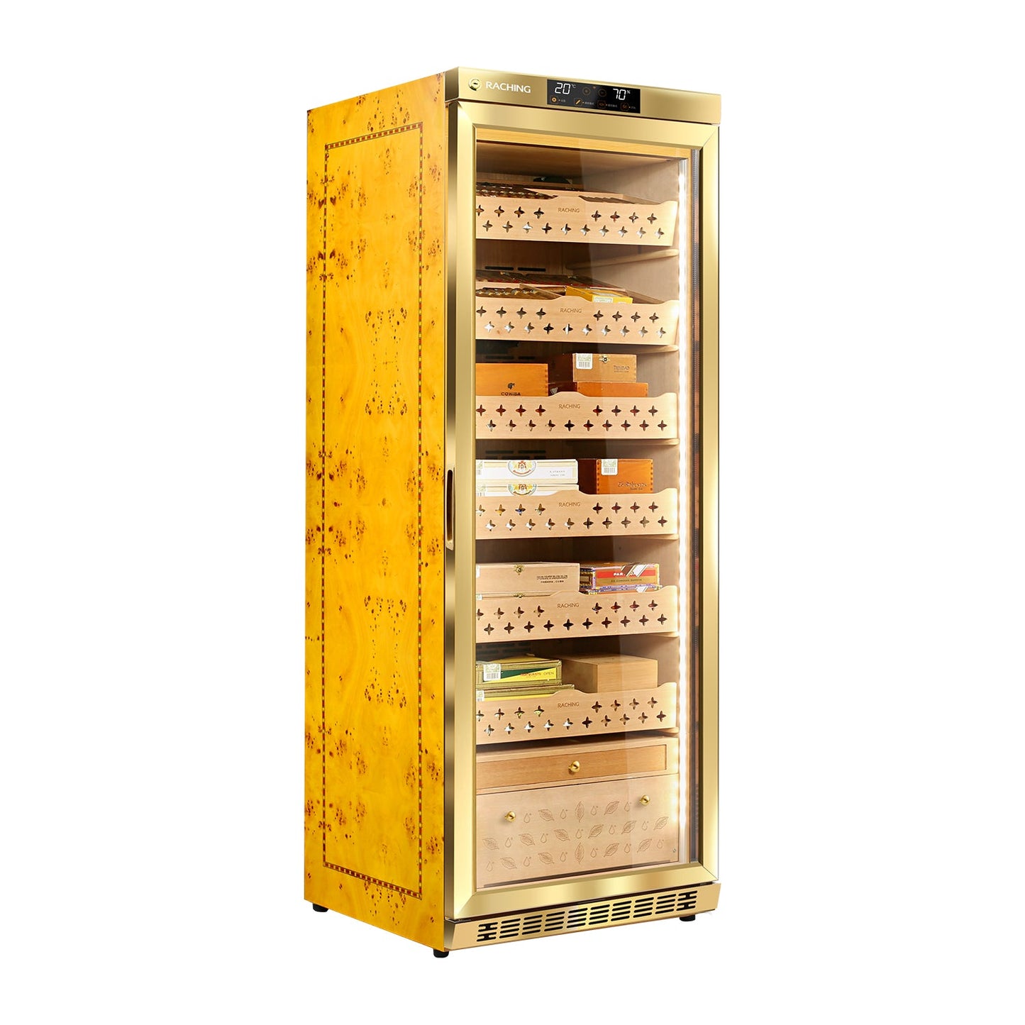 Raching MON2800A - Electric Climate Control Cabinet Humidor (1500 cigars)