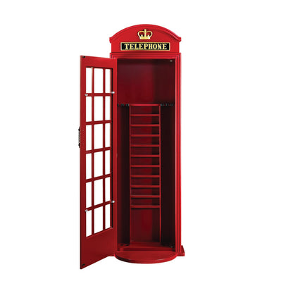 Old English Telephone Booth Cue Holder