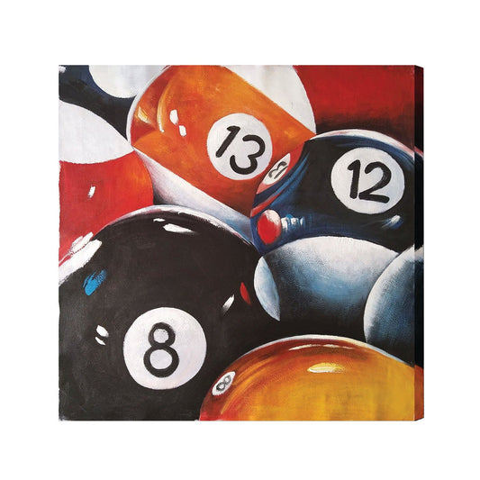 Oil Painting On Canvas - 8, 12, & 13 Balls