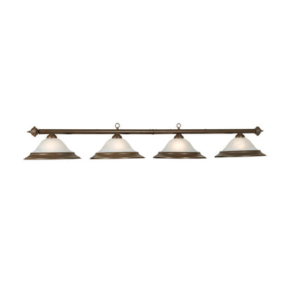 82″ 4-Light Pool Table Light